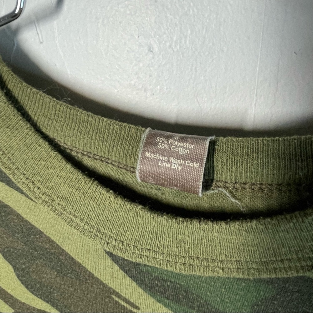 Vintage Ranger Camo Ringer Tee Shirt - Picture 3 of 9